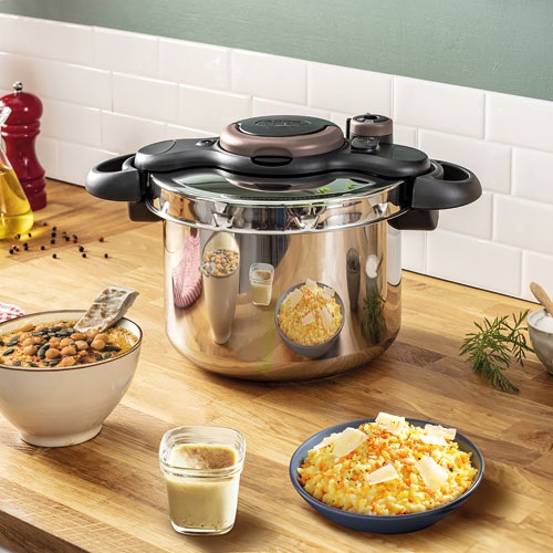 SEB Autocuiseur 7,5 L - Clipso Minut' Gourmande