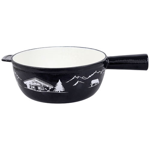 TABLE ET COOK Poêlon à fondue 24 cm Noir - Montagne