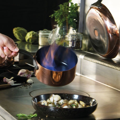 Casserole 16 cm Baumalu B’Chef – Cuivre Revêtement Céramique Tous Feux Induction – Image 2