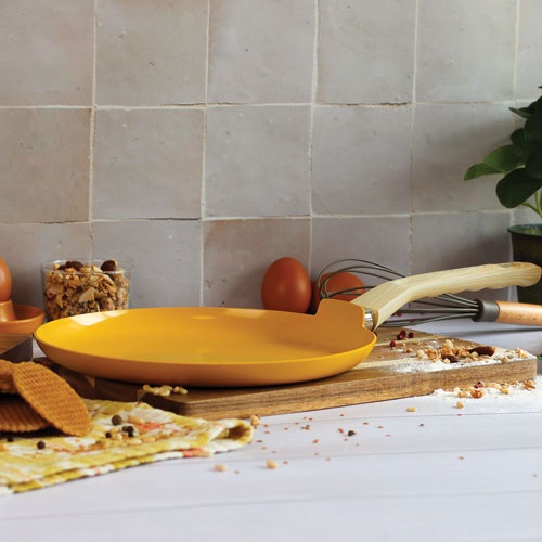 MENASTYL Crêpière 26 cm Safran - Colorama