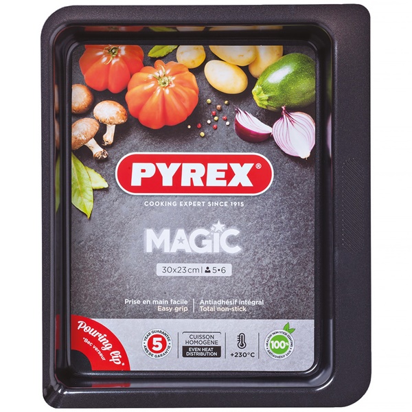PYREX Plat à four rectangulaire 30 x 23 cm - Magic