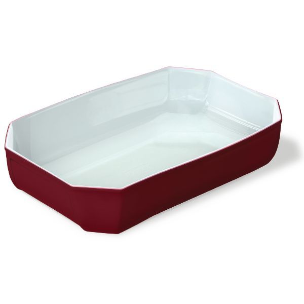 PYREX Plat à four 33 x 22 cm Rouge Piment séché - Color's