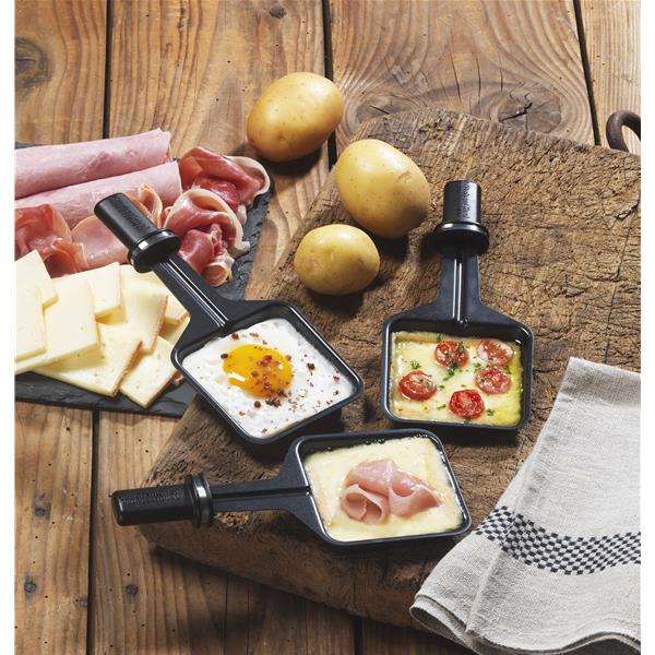 KITCHENCHEF Raclette / Grill 8 personnes - KCWOODLUX8