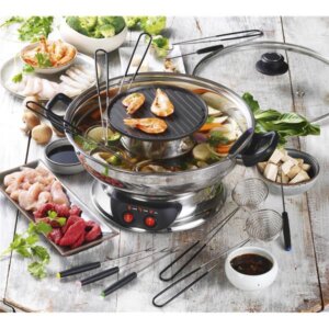 KITCHENCHEF Service à fondue asiatique