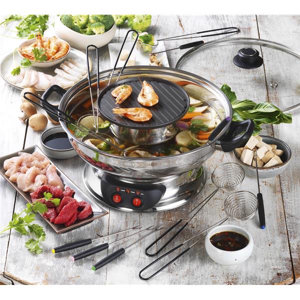 KITCHENCHEF Service à fondue asiatique