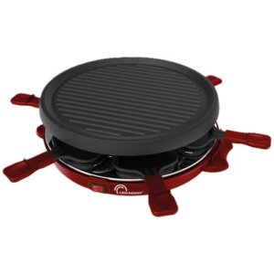 LITTLE BALANCE Raclette / Grill ronde 6 personnes Piment - Cheese & Fun