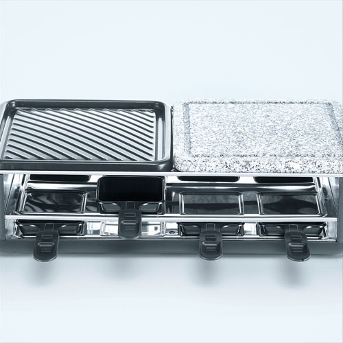 SEVERIN Raclette / Gril avec pierre de cuisson 8 personnes