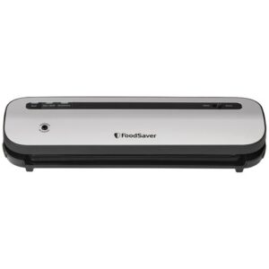 FOODSAVER Machine de mise sous vide Silver & Noir - Compacte - VS01290X01