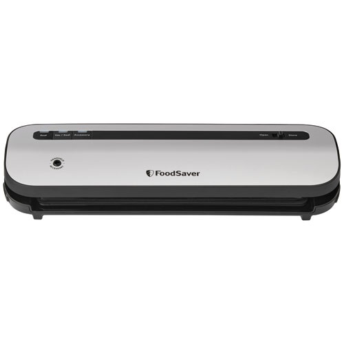 FOODSAVER Machine de mise sous vide Silver & Noir - Compacte - VS01290X01