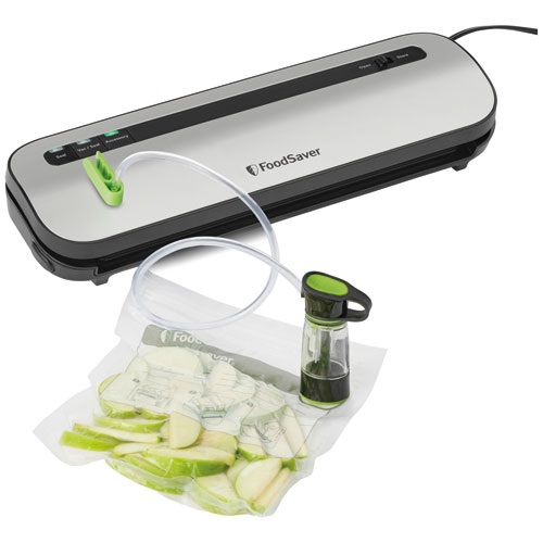 FOODSAVER Machine de mise sous vide Silver & Noir - Compacte - VS01290X01