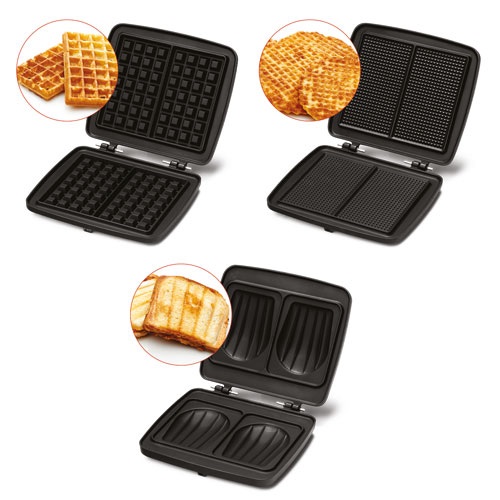 FRIFRI Gaufrier 3-en-1 Cool Touch – 1200W – Plaques Amovibles – Image 4