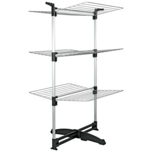 Séchoir à Linge Tour Metaltex Ciclone : 40 Mètres d’Étendage dans un Format Compact