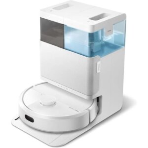 iRobot Roomba Combo J5+ (Plus 405) - Robot Aspirateur Laveur Autonome, Base AutoWash, Lavage & Séchage Lingette, Navigation LiDAR