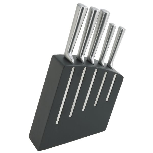 Bloc 5 Couteaux de Cuisine Jean Dubost Kimono Noir – Tout Inox