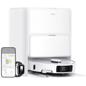 MOVA P50 Ultra - Robot Aspirateur Laveur avec Station Autonettoyante - 19 000 Pa