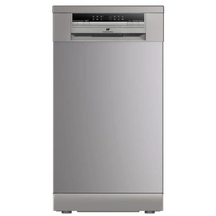 Lave-vaisselle 45 cm Continental Edison CELV1145S – 11 Couverts Silver